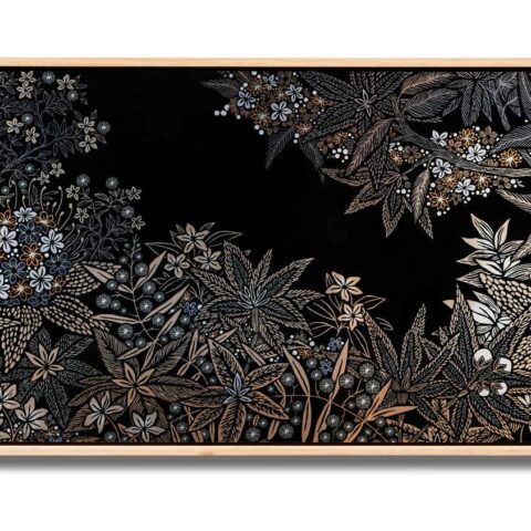 Complex Ecologies: Evergreens at Dusk (state 3)