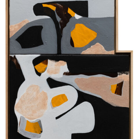Untitled No. 1 (Clay Series) (Diptych)