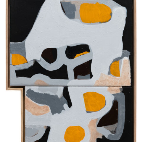 Untitled No. 3 (Clay Series) (Diptych)