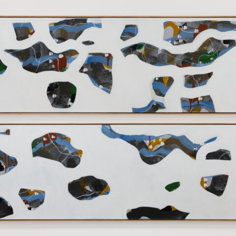 Tidal Rock Pools at East Point, Garramilla - Darwin (Diptych)