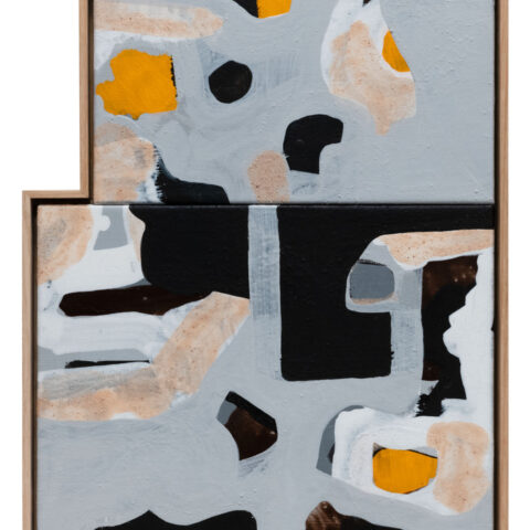 Untitled No. 4 (Clay Series) (Diptych)