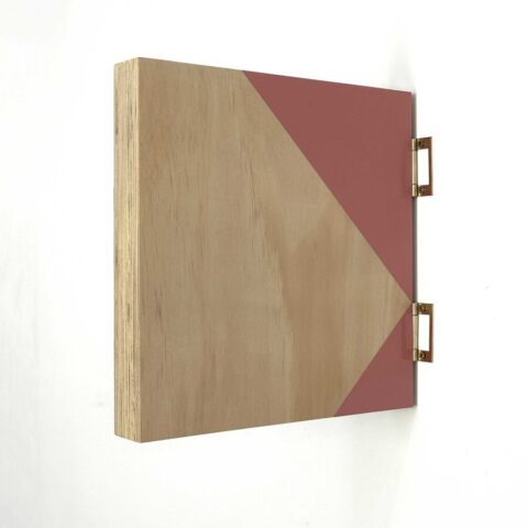 BHBT #6B on two sides, hinged